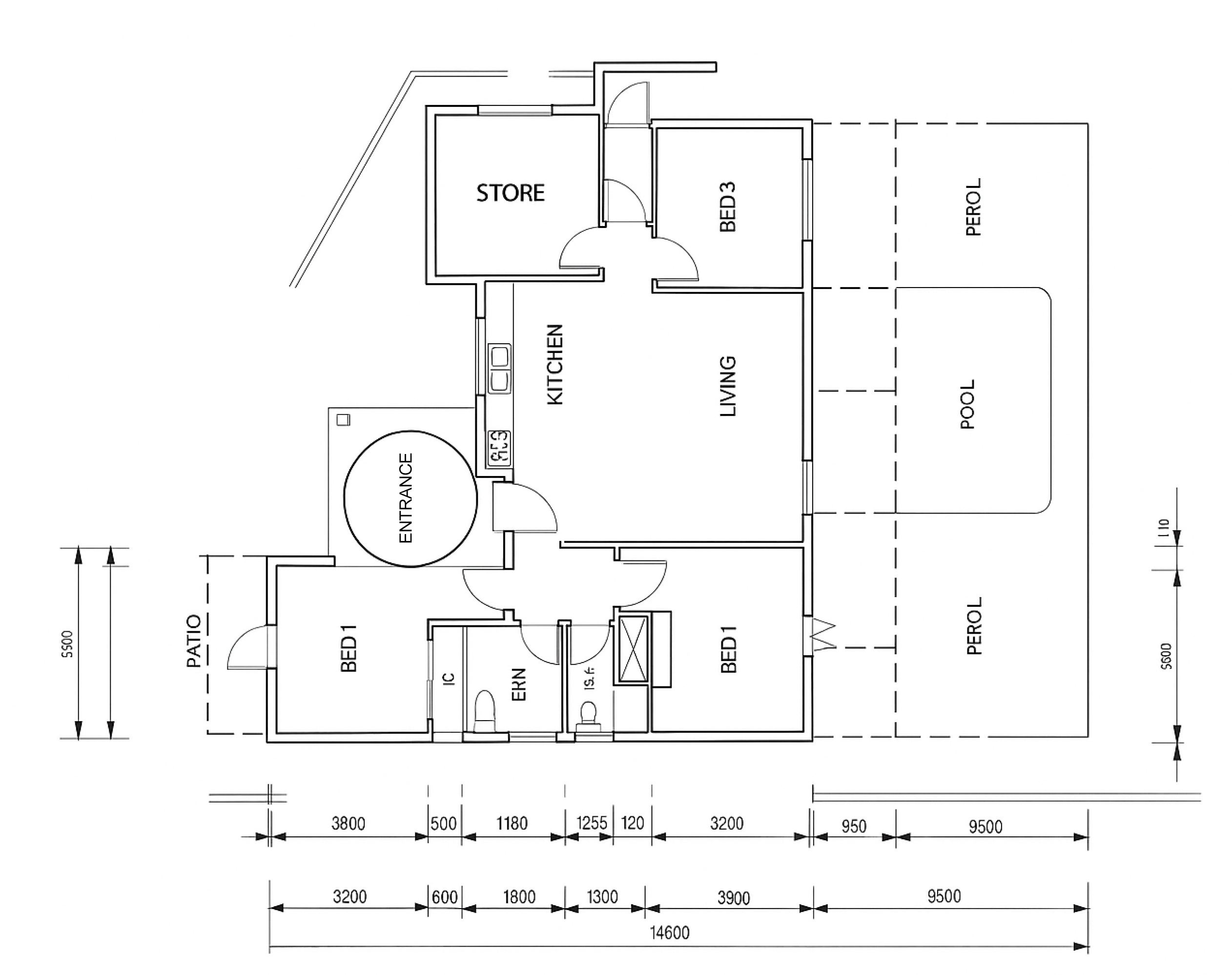 Villa at Nakai Floor Plan